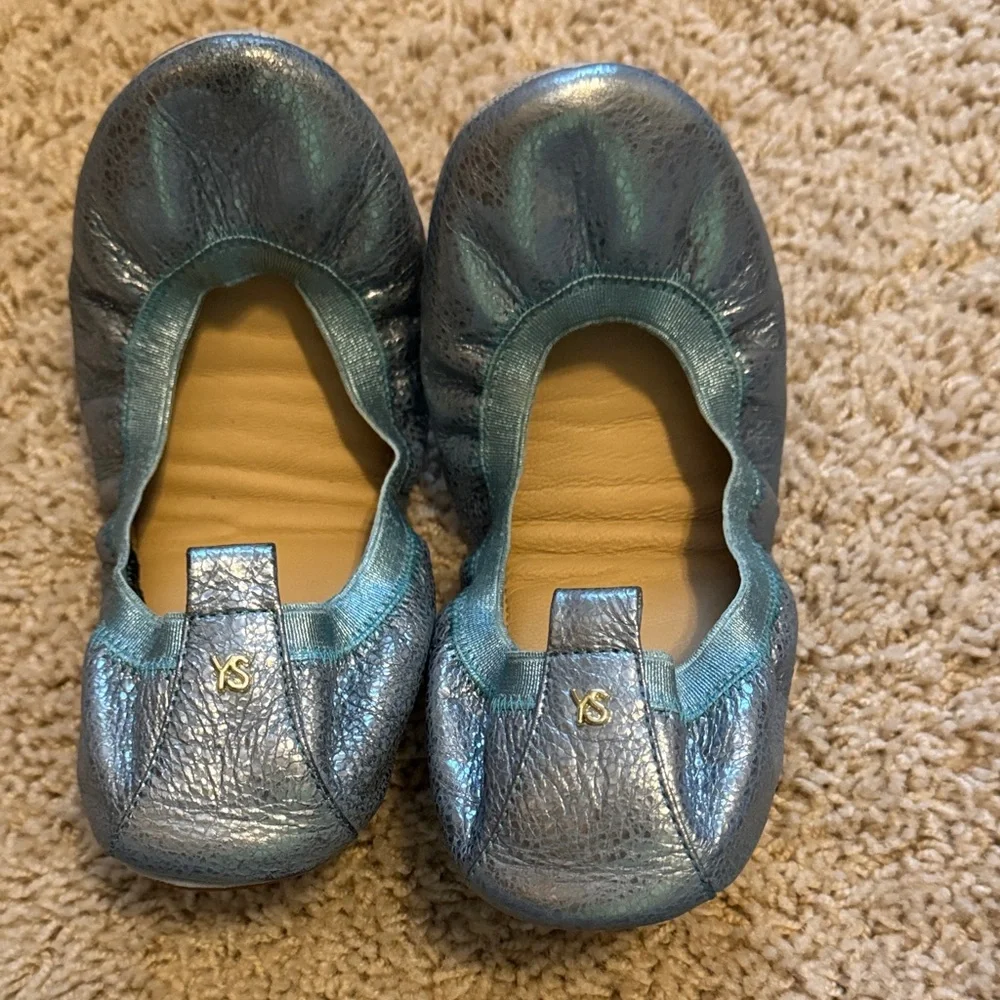 Yosi Samra Blue Women’s Shoe - Picture 1 of 7